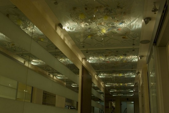стеклянные подвесные потолки