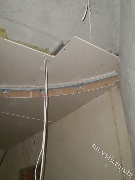 Как сделать двухуровневый потолок из гипсокартона