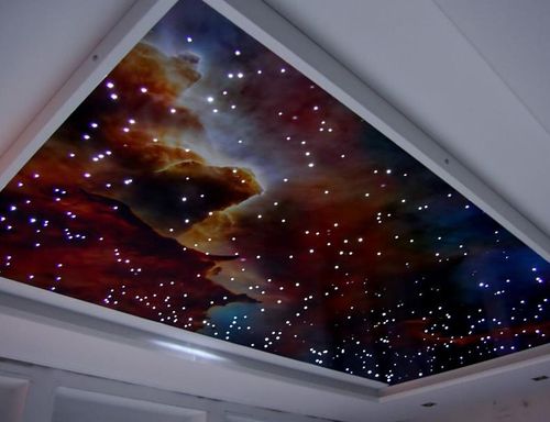 Эффект «Звездное небо» на натяжных потолках