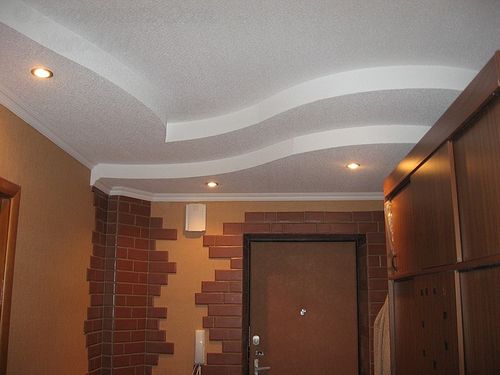 Дизайн потолков из гипсокартона